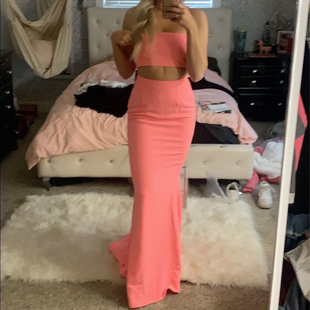 Two Piece Prom Dress